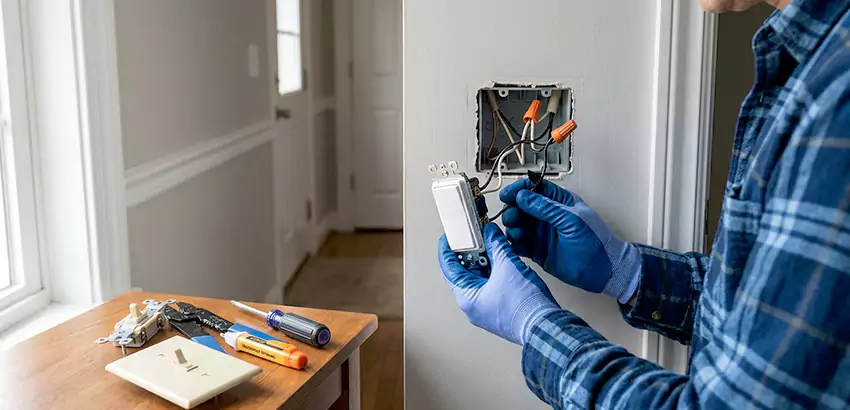 Motion Sensor Light Switch Replacement in Madison