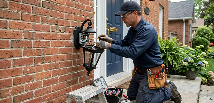 Outdoor Fixture Repair in Madison